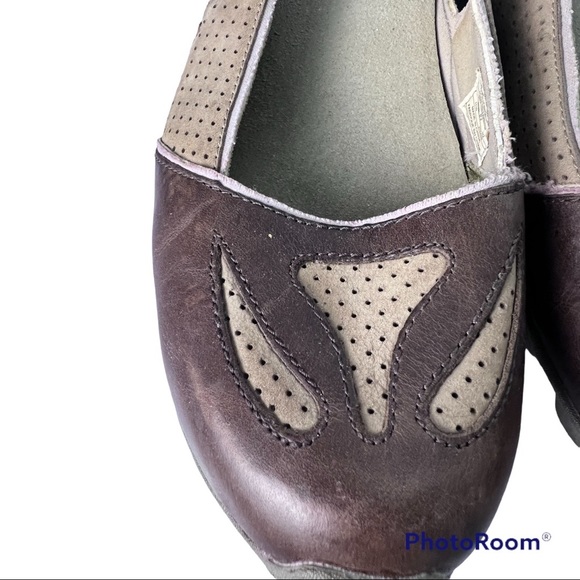 Merrell Oceania Sand Brown and Tan Vibram Ballet Flat Loafer Women's Size 9 - Picture 6 of 15